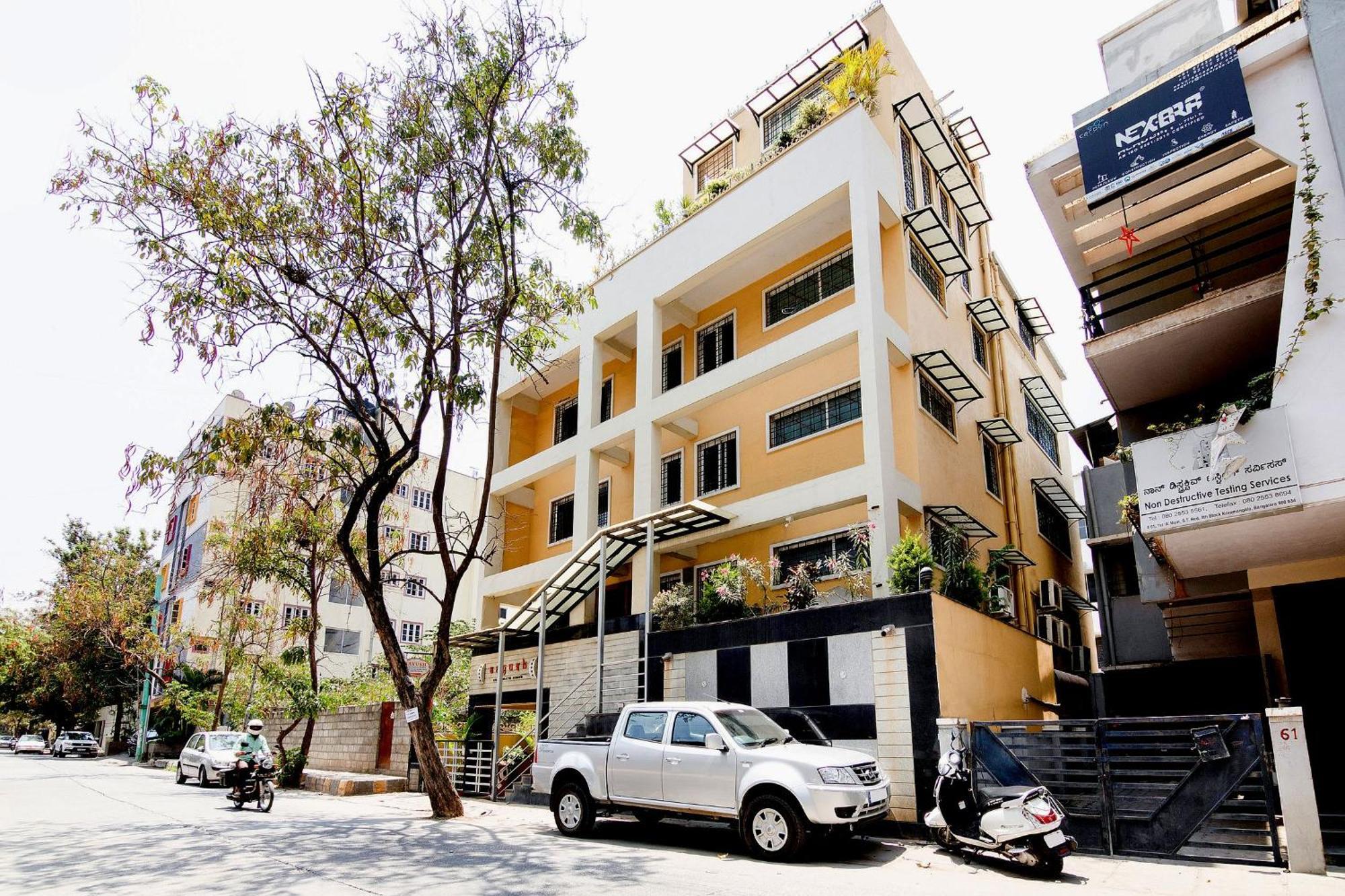 Flagship Aayush Corporate Stays Near Nexus Mall Koramangala Bangalore Exterior foto