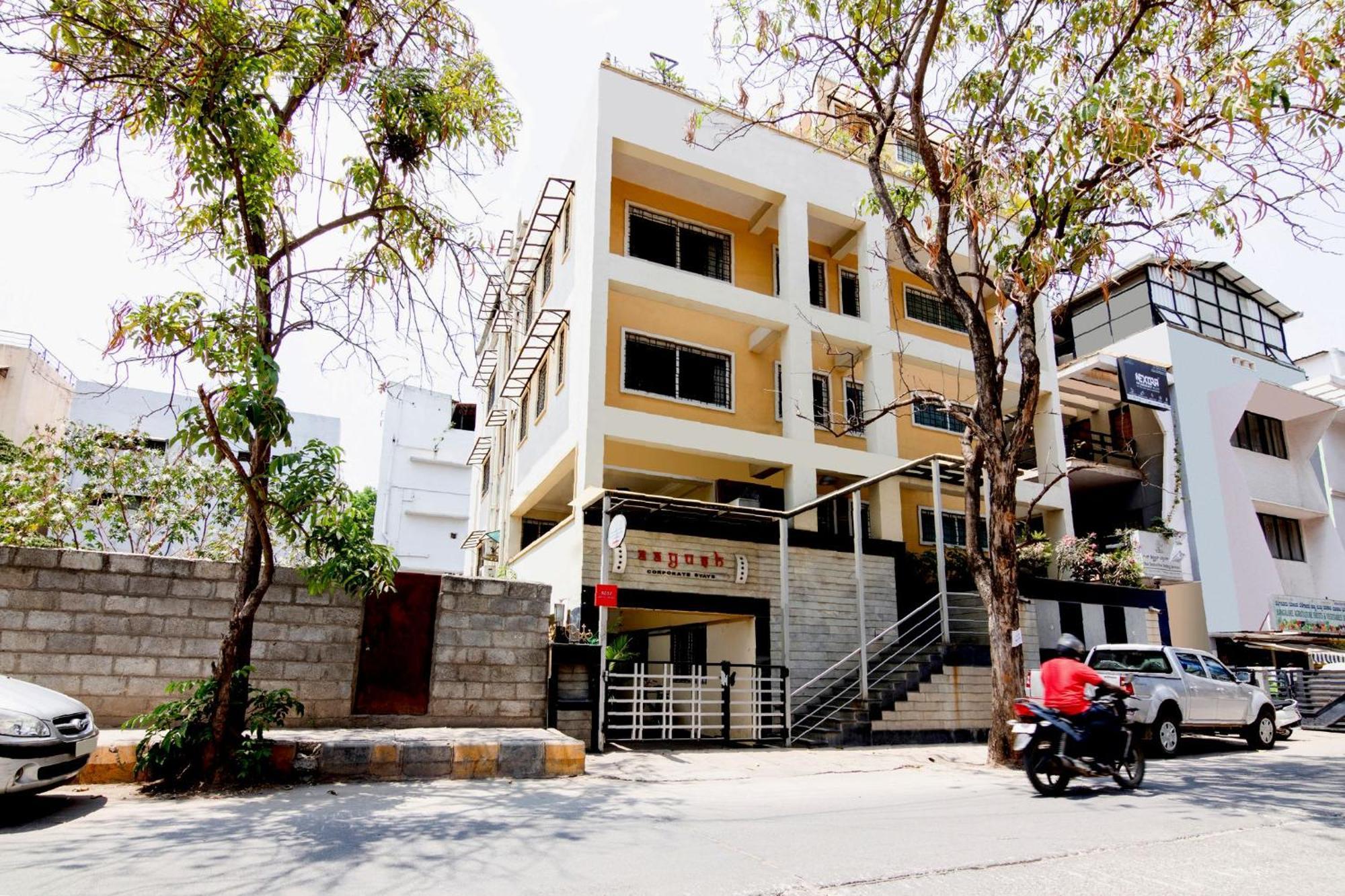 Flagship Aayush Corporate Stays Near Nexus Mall Koramangala Bangalore Exterior foto