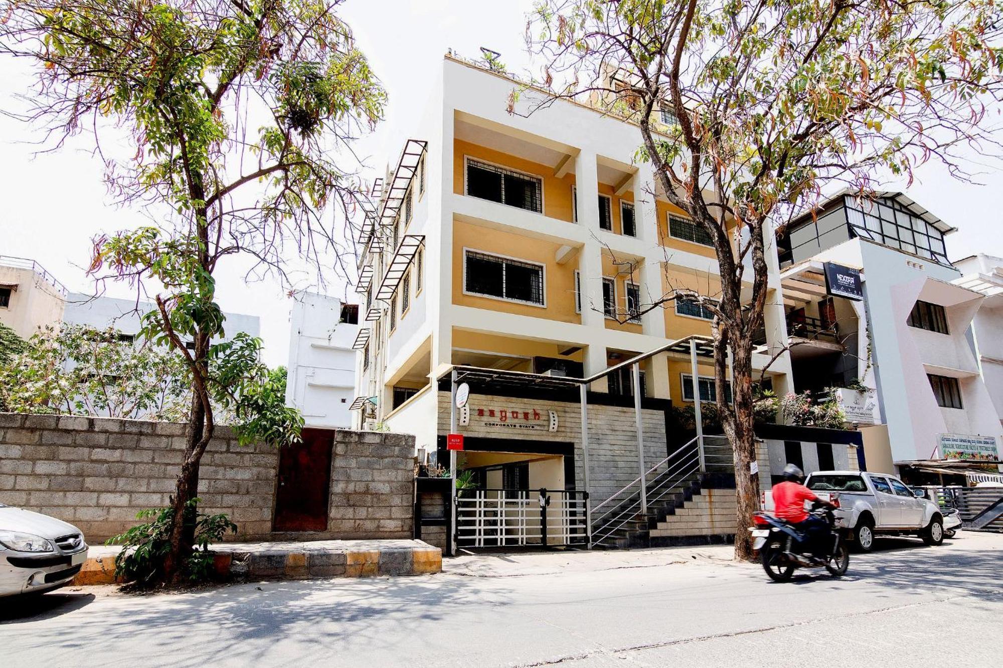Flagship Aayush Corporate Stays Near Nexus Mall Koramangala Bangalore Exterior foto
